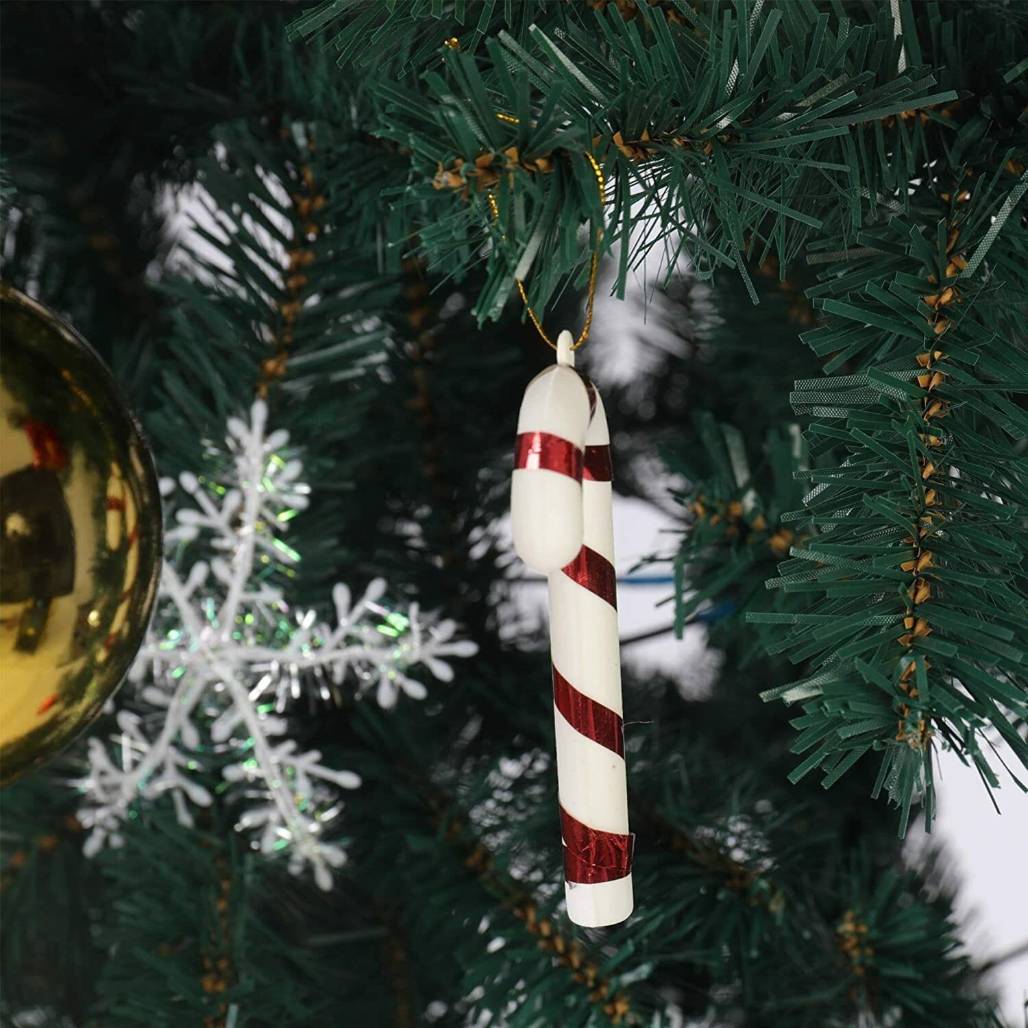 Holiday Upside Down Artificial Christmas Tree 5.5 FT - Merchandise Plug