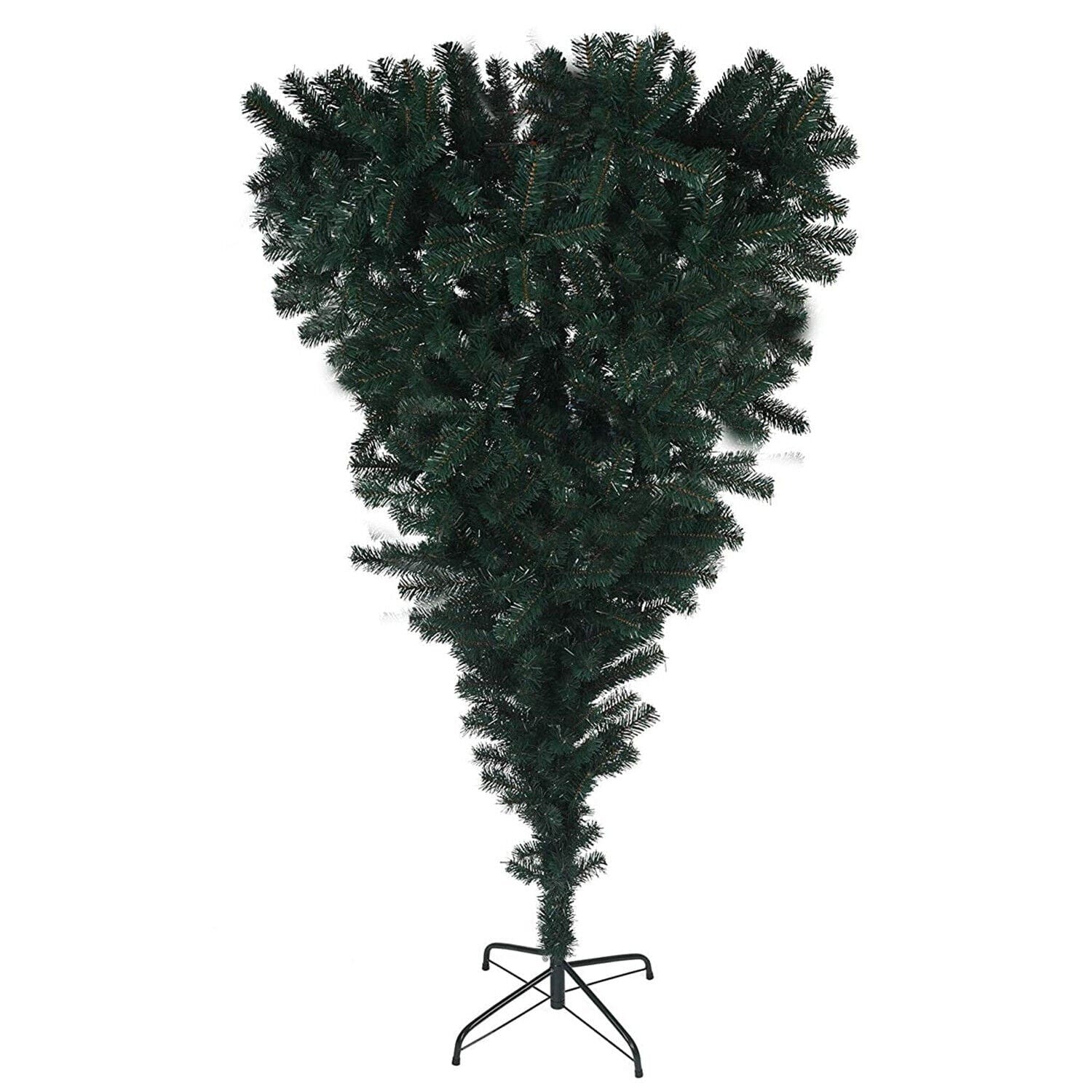 Holiday Upside Down Artificial Christmas Tree 5.5 FT - Merchandise Plug