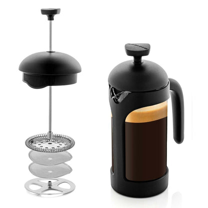Heat Resistant French Press Coffee Maker - Merchandise Plug